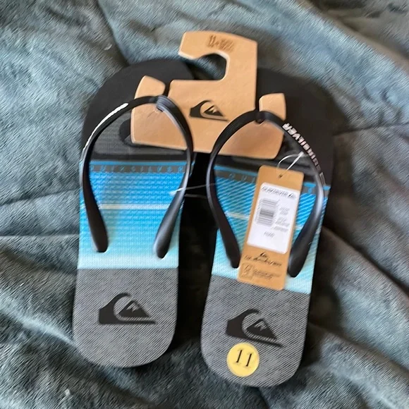 Quiksilver | Shoes | Quiksilver Mens Flip Flops Sz 1 Nwt  display picture 2